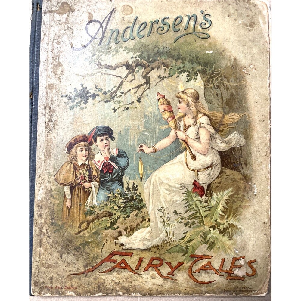 Andersen's Fairy Tales Illustrated Hardcover Book Hans Christian Andersen 1896
